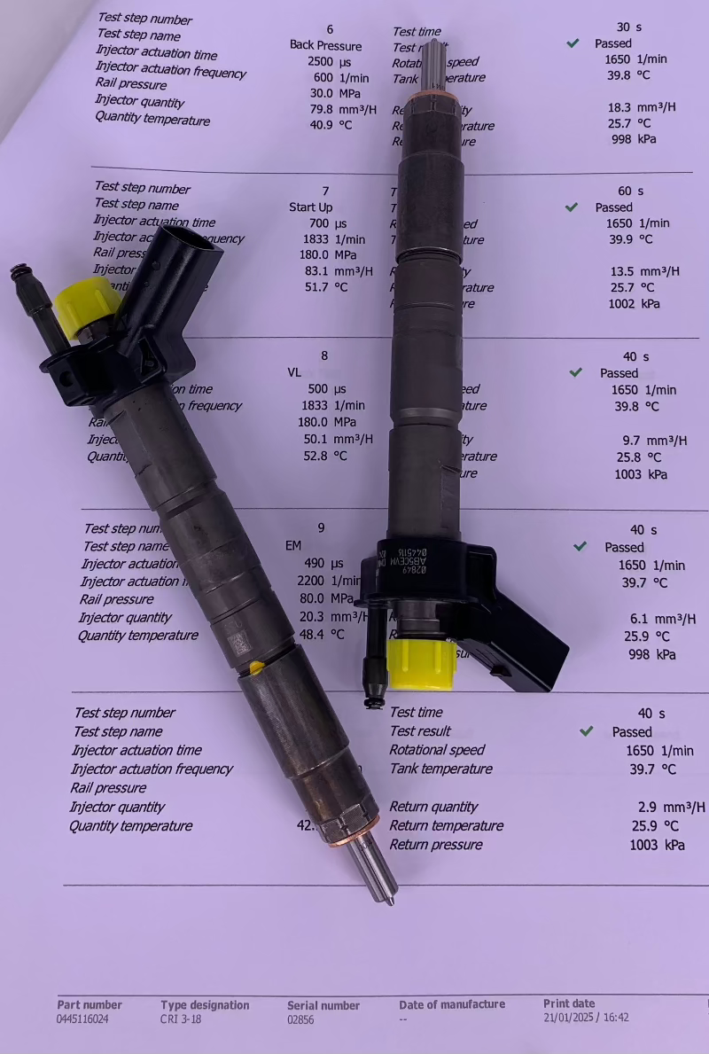 🔧 OBNOVLJEN vbrizgalni injektor BOSCH 0445116024/ 0986435394/ 13537805428 za 🚙 BMW. Pregled, čiščenje, popravilo šob/ visokotlačnih črpalk. 📲 +386 51328088.