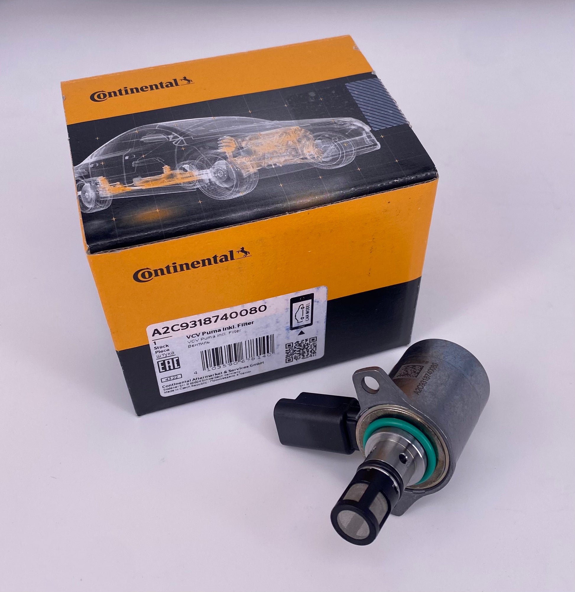 ✅ CONTINENTAL A2C9318740080 ventil. Za 🚙 FORD, PEUGEOT, CITROEN, RENAULT. Ventil za regulacijo  ⟺ prostornine v sistemu skupnega voda za gorivo uravnava količino goriva v črpalki za gorivo, s čimer prihrani energijo, ki jo porabi črpalka, tako da omogoča, da se skozi črpalko črpa samo zahtevana količina goriva.  Aplikacija:  A2C59517043 A2C59517045 5WS40694 5WS40695 5WS40696 5WS40697 5WS40698 5WS40699