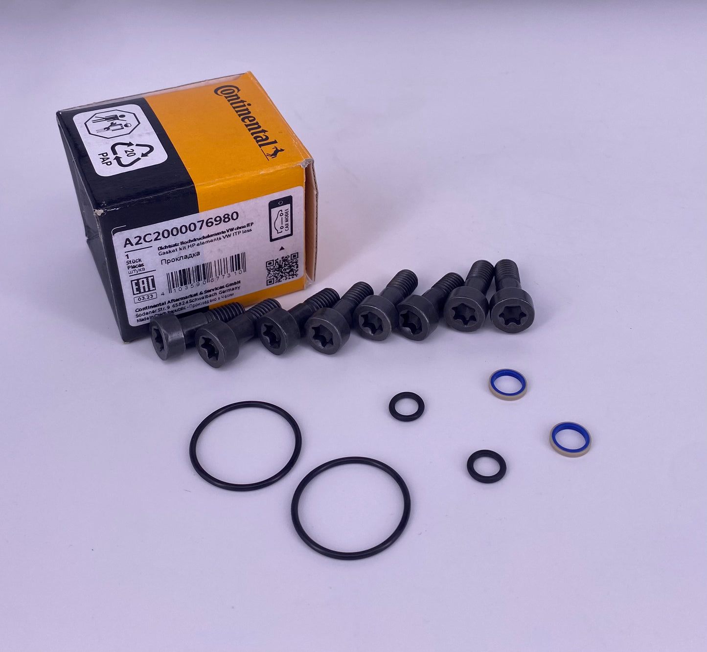 ✅ Komplet tesnil A2C2000076980 CONTINENTAL za visokotlačno črpalko: 03L130755AN, 5WS40891, A2C53366731, A2C59517049. Primerno za 🚙 avtomobile skupine VW.
