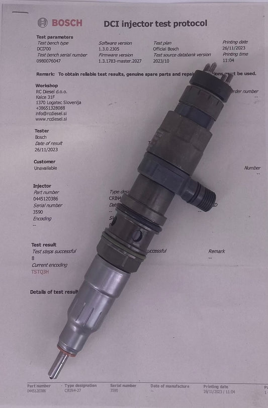 ⚒ POPRAVLJENA šoba ACTORS 0445120386/ 0445120385/ 0986435647/ 0986435648/ A4710700887/ 471070088780 BOSCH 🚛 Mercedes-Benz. Za vzdrževanje šob Actors se lahko obrnete na info@rcdiesel.si.