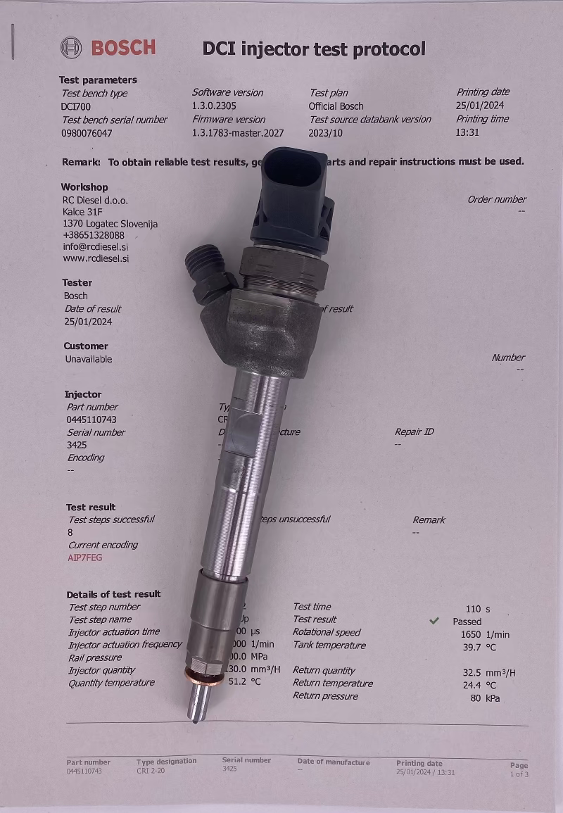 POPRAVLJENA šoba 0445110743, 0986435269, BOSCH za 🚙 BMW. 13538514148, 13538514149, 0445110712, 0445110570, 8571556, 8514148. 👉 Naroči +386 51328088, info@rcdiesel.si