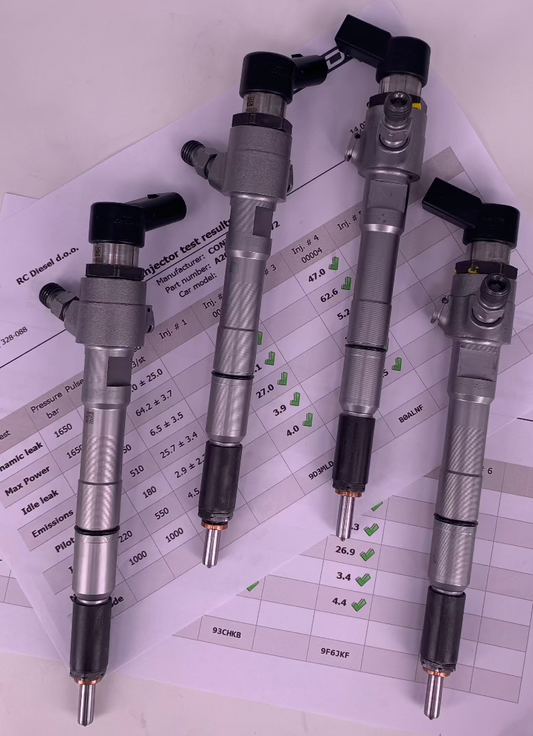 ⚒ POPRAVLJEN injektor CONTINENTAL/SIEMENS A2C59513554 A2C9626040080 03L130277B 03L130277S 5WS40539 za 🚙 AUDI SEAT SKODA VW (Komplet x 4 kosa) Naroči pregled ➢ +386 51 328 088.