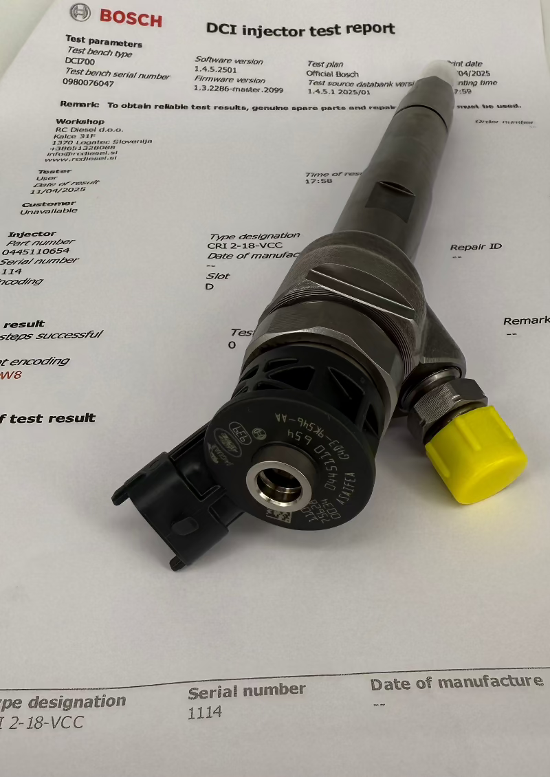 🔧 POPRAVLJENA šoba 0445110654, 0445110653, 0445111019, LR073710, G4D39K546AA, AJ813375, 02AJ813375 BOSCH za 🚙 Jaguar Land Rover. Pravočasen pregled je ključ do prihranka +38651328088.