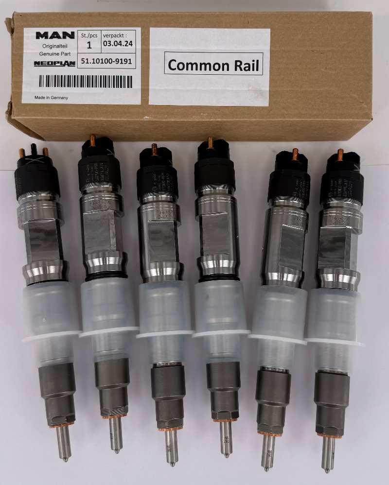✅ NOVI injektor 51101009191, 0445120420, 51101006191, 0986435660 BOSCH za 🚛 MAN 🚌 NEOPLAN. KOMPLET x 6 kos. Naroči testiranje in popravilo črpalke +38651328088.