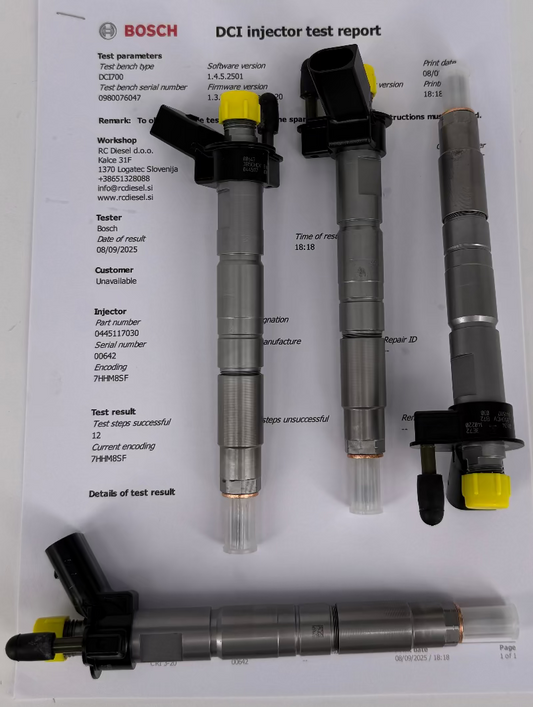 🔨 POPRAVLJENA šoba 0445117030, 0986435425, 13537823461 BOSCH za 🚘 BMW. Naroči pregled in popravilo injektorjev, črpalke +386 51 328088.
