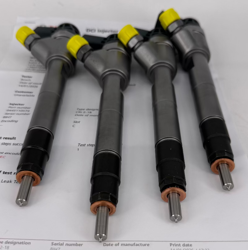 ⚒ POPRAVLJEN 0445110574, 0986435286, 0445110573 BOSCH injektor 🚐 Mercedes VITO (KOMPLET x 4 k.). Testiranje, popravilo, kodiranje injektorjev, črpalk. Pokliči +386 51 328088.