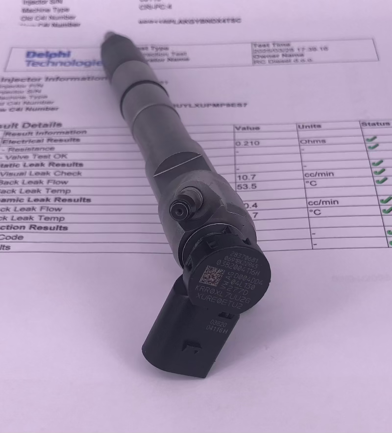 🔧 POPRAVLJEN injektor 28370681, 28565330, 04L130277BC, 04L130277D DELPHI za 🚘 VW, AUDI, SKODA, SEAT. KOMPLET x 4 kosa. Testiranje, popravilo šob/ črpalk 📲 +38651328088.