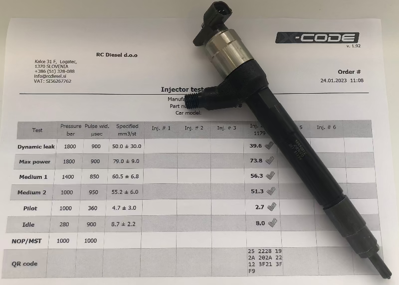 POPRAVLJEN injektor 2950500770, 55570012, 821035, 95521531 DENSO za OPEL ⚡kodiran⚡. OEM: 55570012FB. Motor: B16DTN LVL-81kw, B16DTH 100kw, B16DTJ LVL-88kw. Naroči +386 51328088.