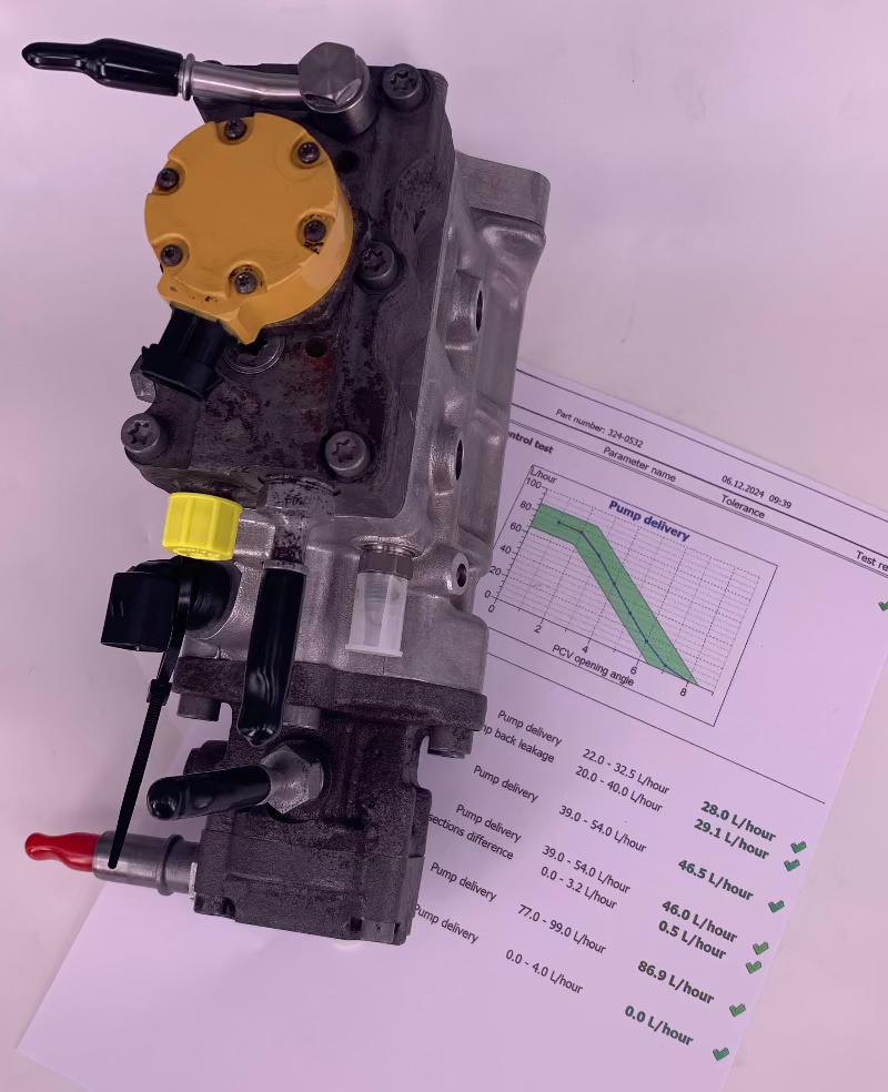 🔧🔨POPRAVLJENA črpalka CAT-PERKINS 324-0532 / 2641A405. Motor C4.4 C6.6. za 🚜 Bager/ Traktor/ Nakladalec na kolesih. Naroči pregled in popravilo +386 51 328 088.