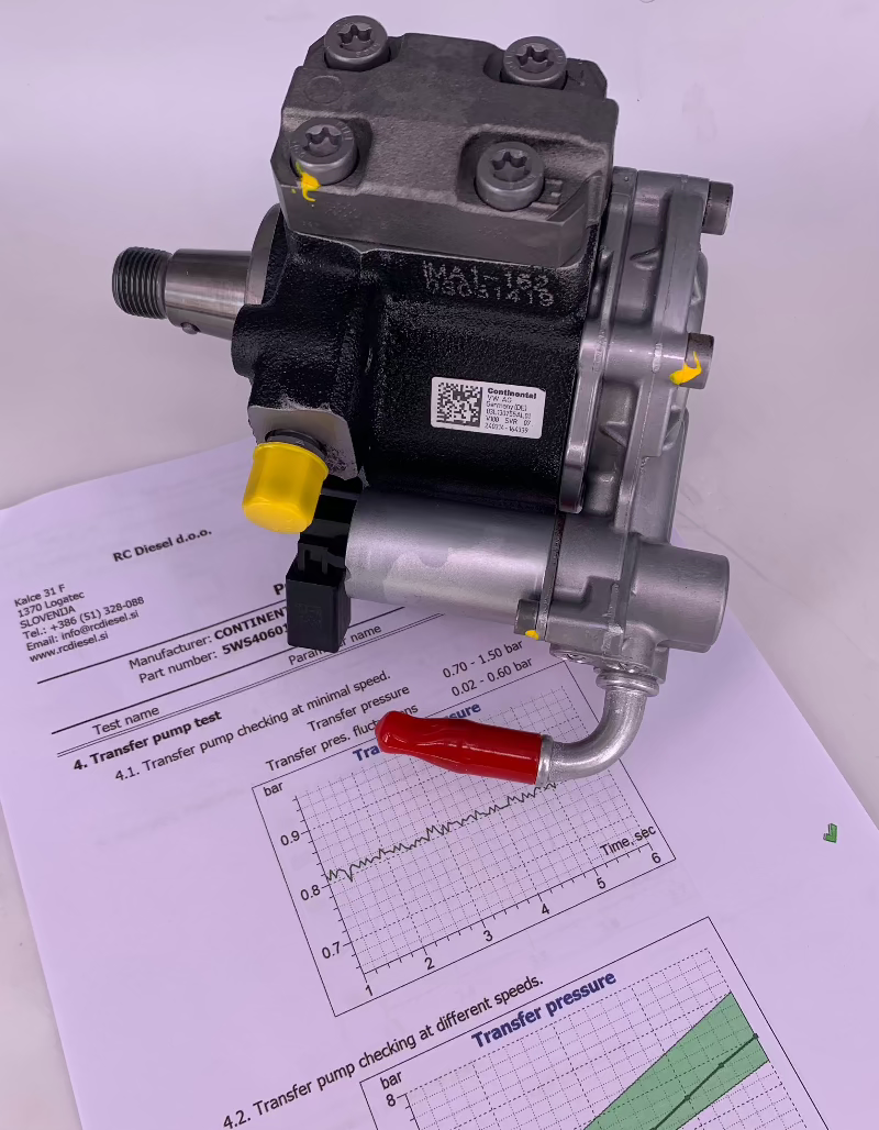 ⚒ POPRAVLJENA visokotlačna črpalka A2C59517047/ 03L130755AL01/ 5WS40601/ 03L130851 CONTINENTAL za 🚙 VW 1.6 TDI. ✅ Ponujamo kakovostno vzdrževanje za vašo črpalko in injektorji.