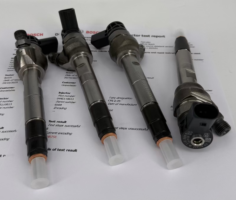 🔧 POPRAVLJEN injektor 0445110613, 0986435268, 13538514146 BOSCH za 🚙 BMW. Vzdrževanje injektorjev, čtpalk, pregled raila skupnega voda. Pokliči +386 51 328088. KOMPLET x 4 kosa.