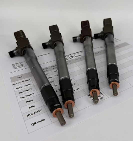 🔧 DENSO injektor DCRI400400/ S55013H50/ S56013H50/ 2957000406/ 2957000400/ 2957000210 za 🚙 MAZDA. Popravljen KOMPLET x 4 kosa. Naroči +386 51 328088.