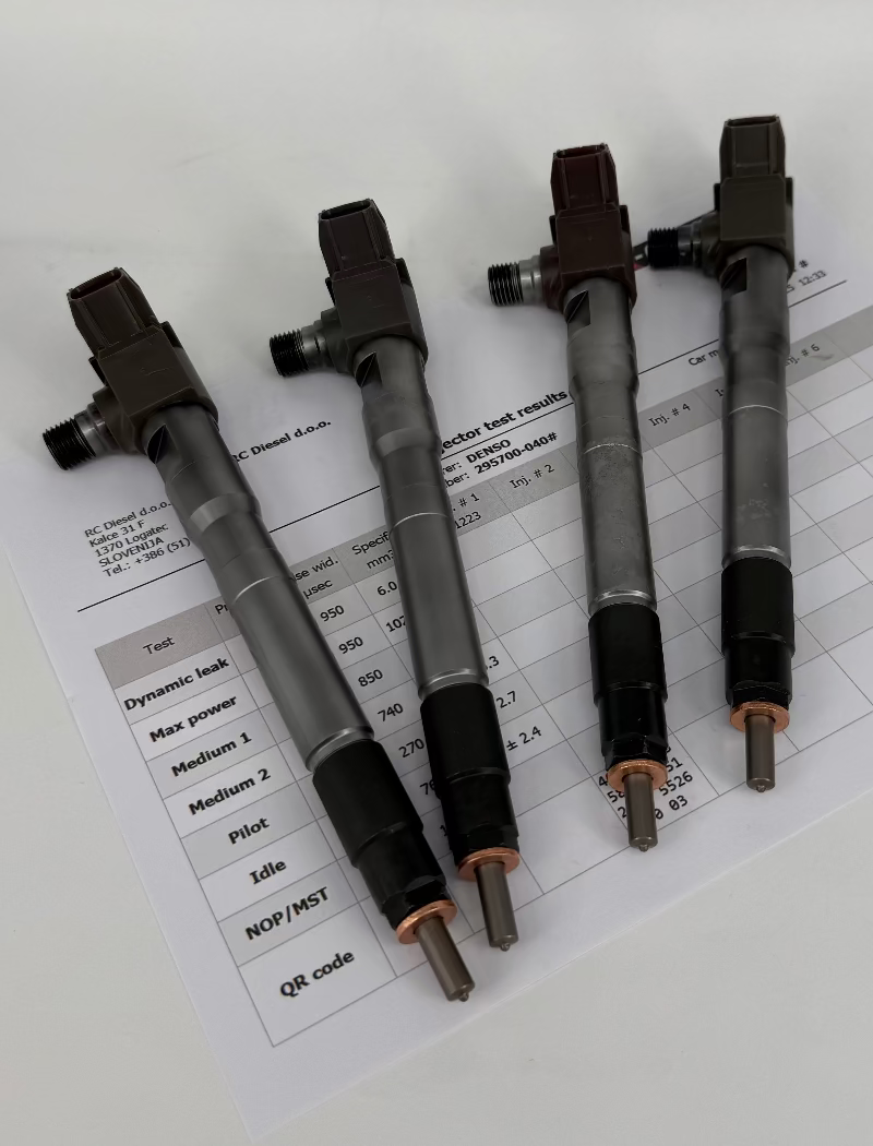 🔧 DENSO injektor DCRI400400/ S55013H50/ S56013H50/ 2957000406/ 2957000400/ 2957000210 za 🚙 MAZDA. Popravljen KOMPLET x 4 kosa. Naroči +386 51 328088.