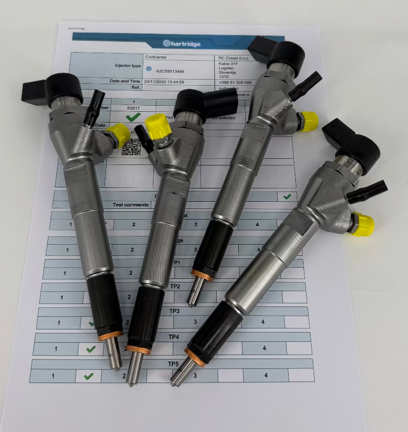 🔧 Injektor A2C9303500080, GK2Q-9K546-AB, GK2Q-9K546-AC, JB3Q-9K546-AA, 2143478 CONTINENTAL za 🚙 Ford Transit/Galaxy/Mondeo/ 🚚 Custom Transit combi. Popravljen (KOMPLET x 6 kos).