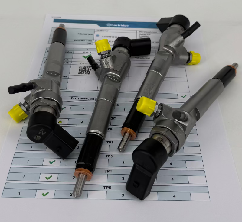 🔧 Injektor A2C9303500080, GK2Q-9K546-AB, GK2Q-9K546-AC, JB3Q-9K546-AA, 2143478 CONTINENTAL za 🚙 Ford Transit/Galaxy/Mondeo/ 🚚 Custom Transit combi. Popravljen (KOMPLET x 6 kos).