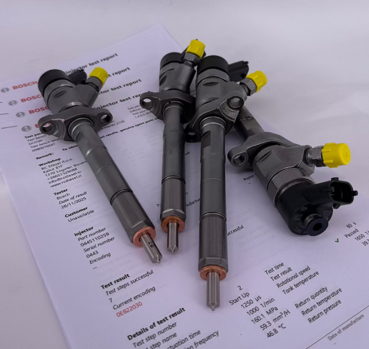 🔧 Popravljena šoba 0445110259/ 0986435126 BOSCH Citroen/ Peugeot/ Mazda/ Ford. KOMPLET x 4 kosa.⚡Testiranje injektorjev/ črpalk +386 51 328 088.⚡