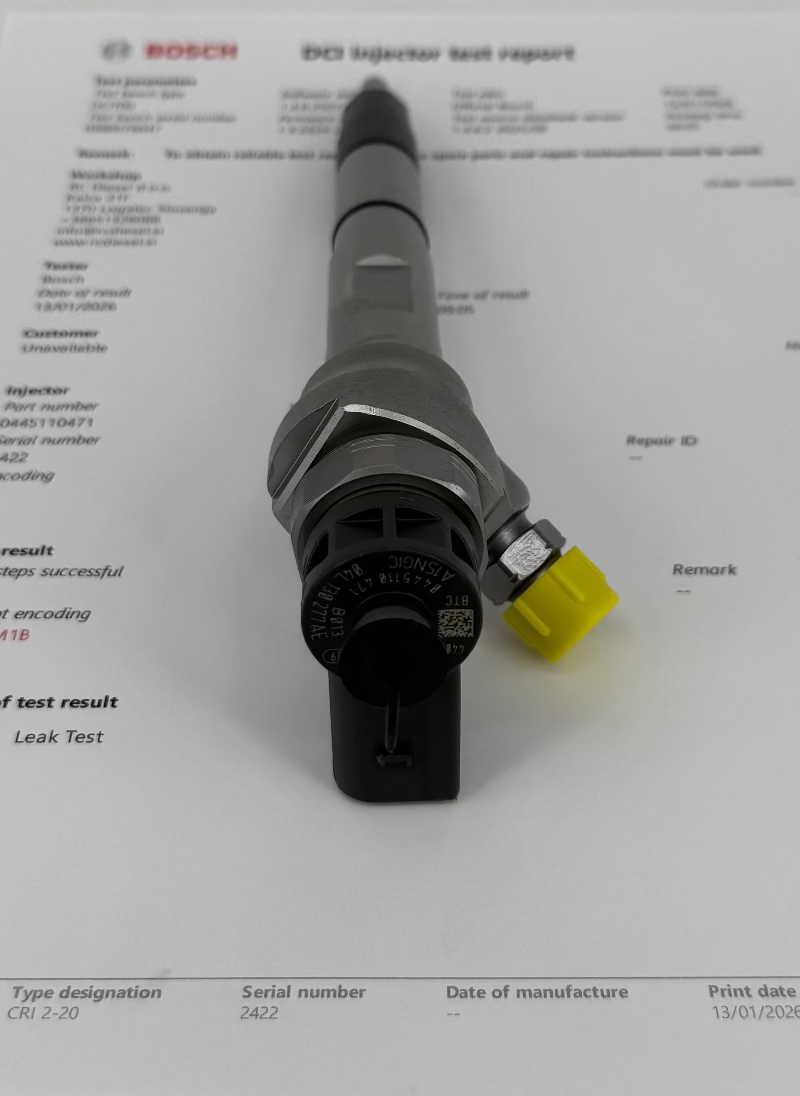 ⚒ OBNOVLJEN injektor 0445110471, 0445110470, 04L130277C, 04L130277AE, 04L130277K BOSCH za 🚘 VW, AUDI, SEAT, SKODA 2.0 TDI. ☎ +38651328088 ✍ info@rcdiesel.si.