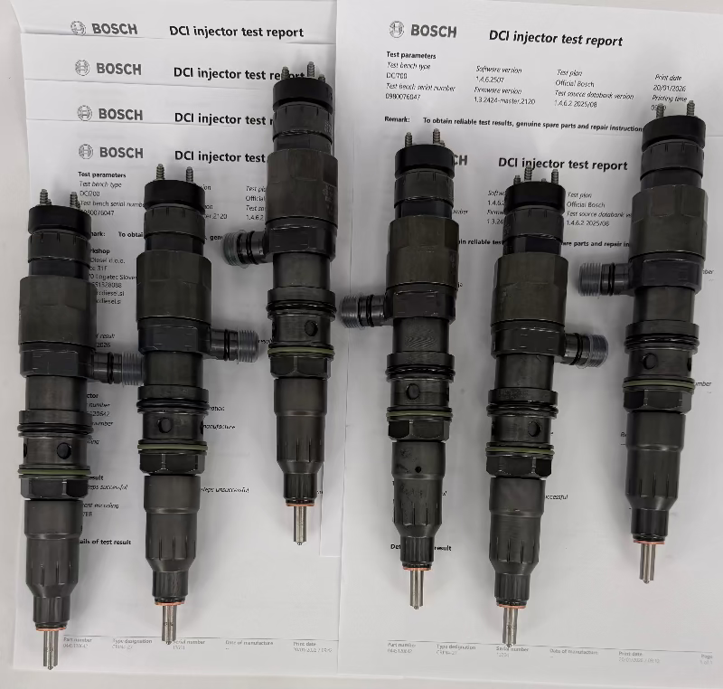 ⚒ POPRAVLJEN 0445120642, 0445120641, A4710701787 injektor BOSCH (KOMPLET x 6 kos.) 🚚 Mercedes Actros. Naroči pregled in popravilo šob / črpalk +386 51 328 088.