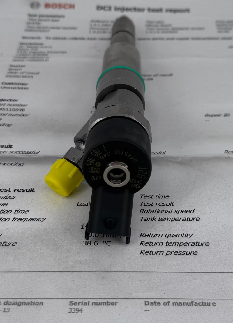 ⚒ POPRAVLJEN 0445110048, 0445110040, 0986435094 BOSCH injektor za 🚘 BMW. Servisiranje injektorjev in črpalk +386 51328088/ info@rcdiesel.si.