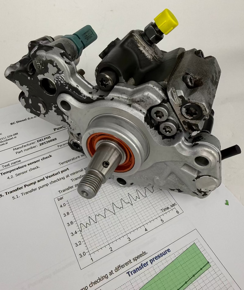 🔧 OBNOVLJENA 28526888, 400912-00219B, 28394200, 400912-00219A, 28490603 DELPHI črpalka 🚜 Bobcat Bagr G2 D18, G2 D24. Vzdrževanje visokotlačnih črpalk +386 51 328088.