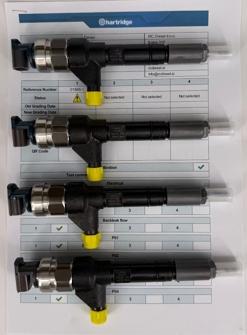 🔧 Injektor 1J07053052, 1J070-53052 DENSO popravljen za Kubota. Naroči +386 51328088.