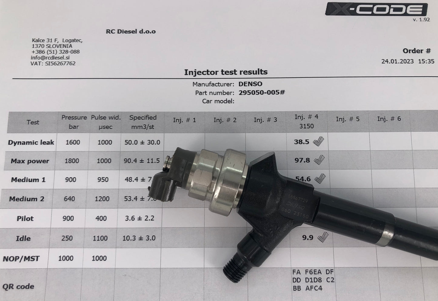 ✅ OBNOVLJENA dizelska šoba ✔ 295050-0050, 55567729 DENSO ✔ Opel/Chevrolet. OEM številka: 55567729. Motor: A17DTC, E, F, S, CDTI, 6, J, GTC, D, 3, Euro 5.